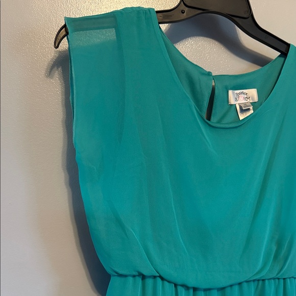 Sweet Storm Turquoise Midi Dress - Picture 5 of 10